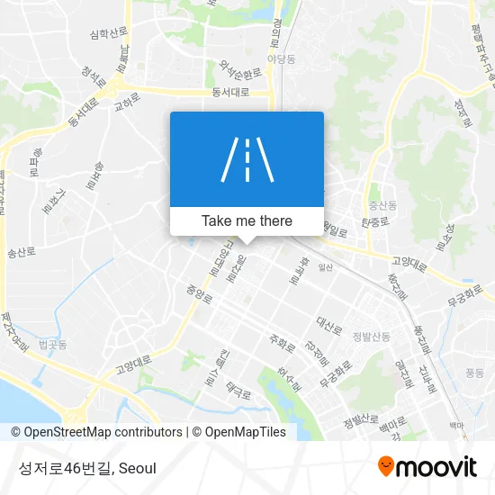 성저로46번길 map