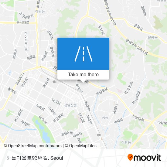 하늘마을로93번길 map