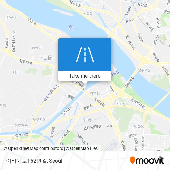 아라육로152번길 map