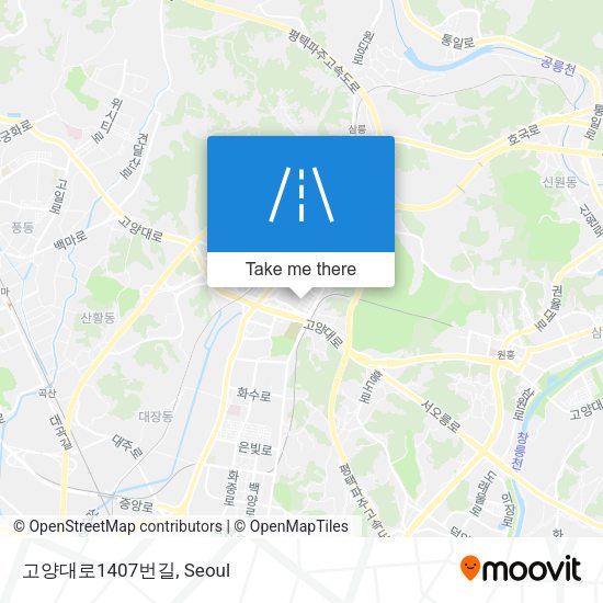 고양대로1407번길 map