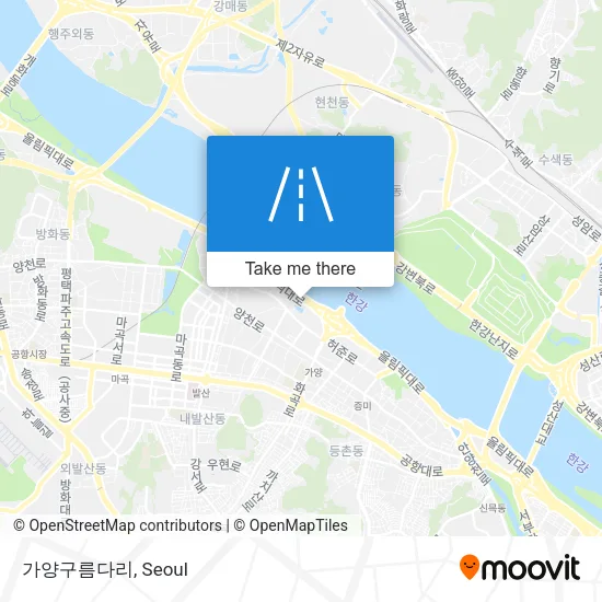 가양구름다리 map