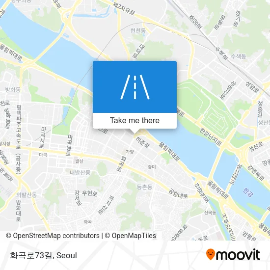 화곡로73길 map