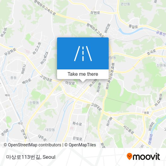 마상로113번길 map