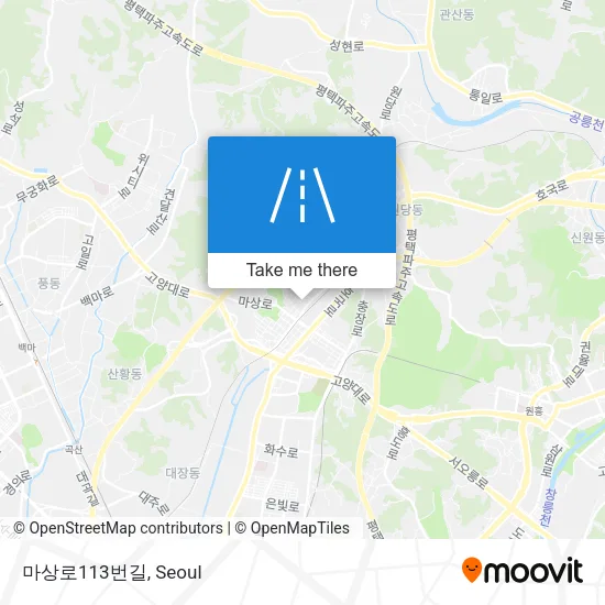 마상로113번길 map
