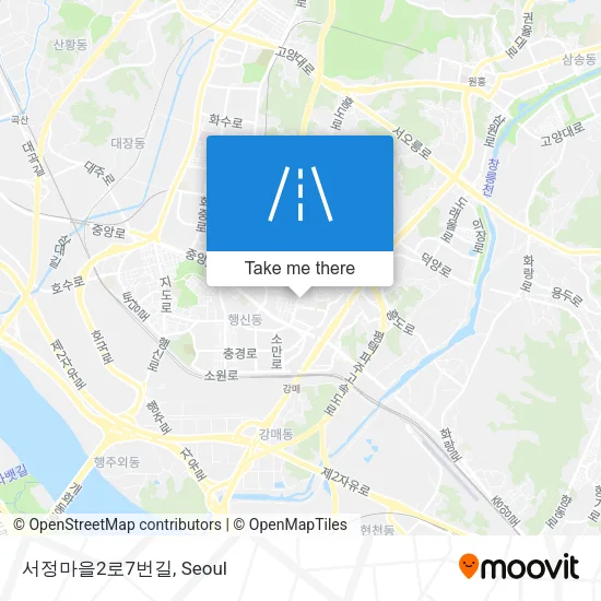 서정마을2로7번길 map