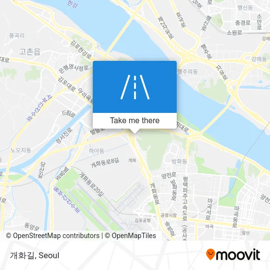 개화길 map