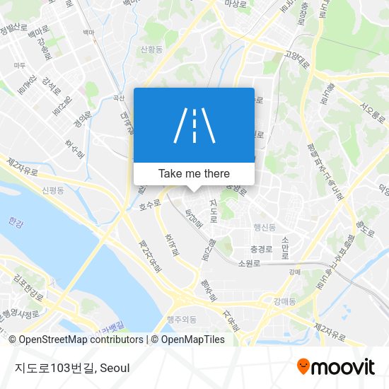 지도로103번길 map