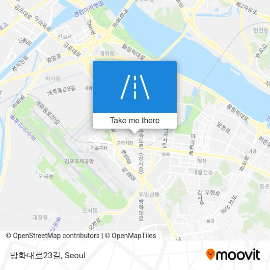 방화대로23길 map