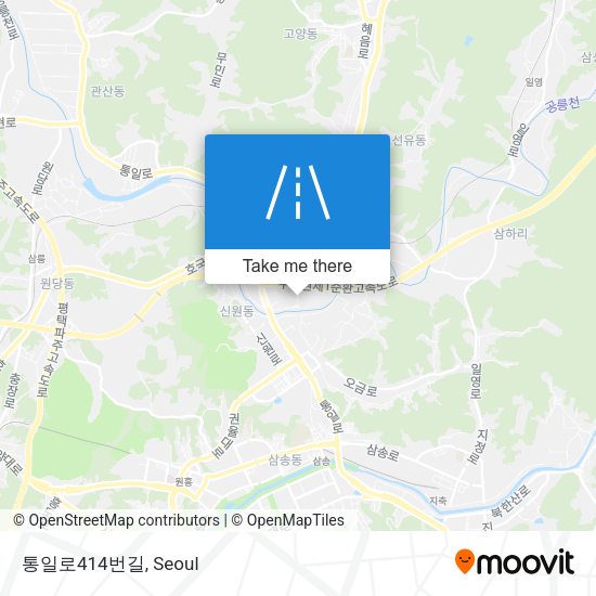 통일로414번길 map
