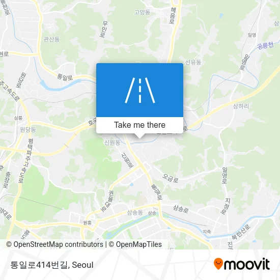통일로414번길 map