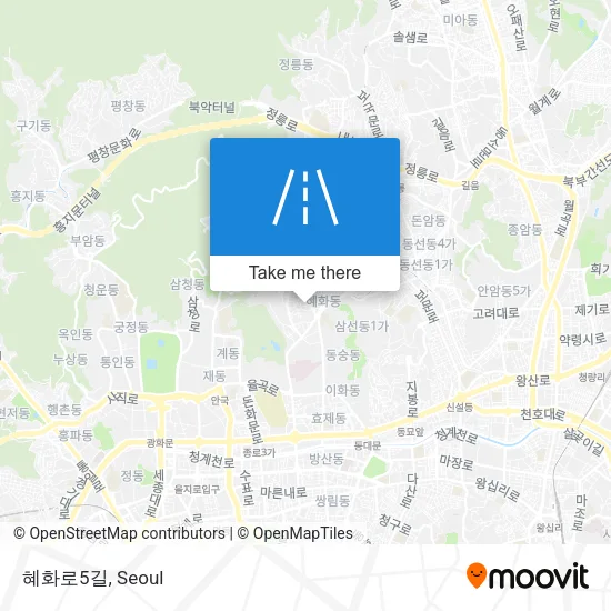 혜화로5길 map