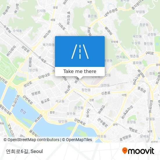 연희로6길 map