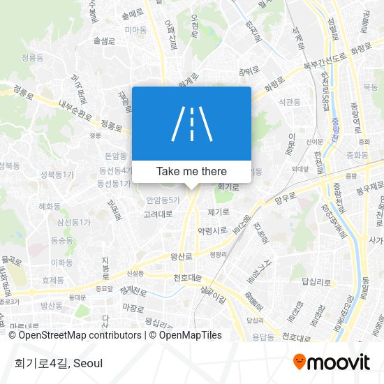회기로4길 map