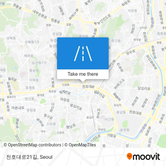 천호대로21길 map