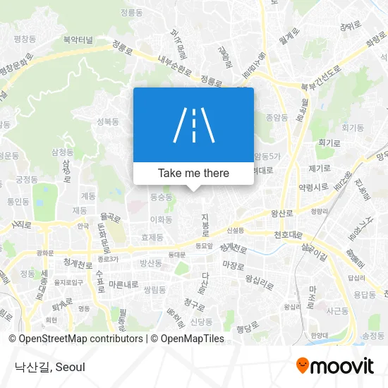 낙산길 map