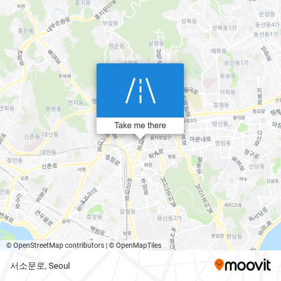 서소문로 map