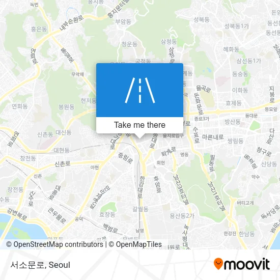 서소문로 map