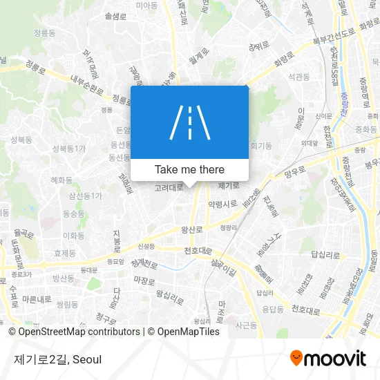 제기로2길 map