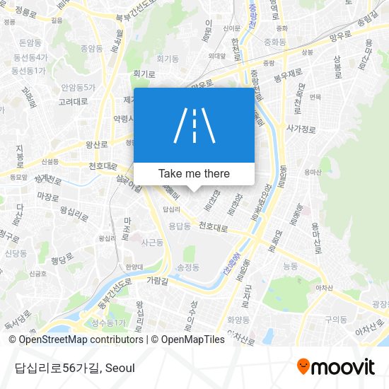 답십리로56가길 map