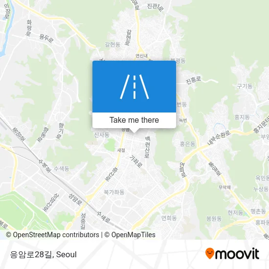 응암로28길 map