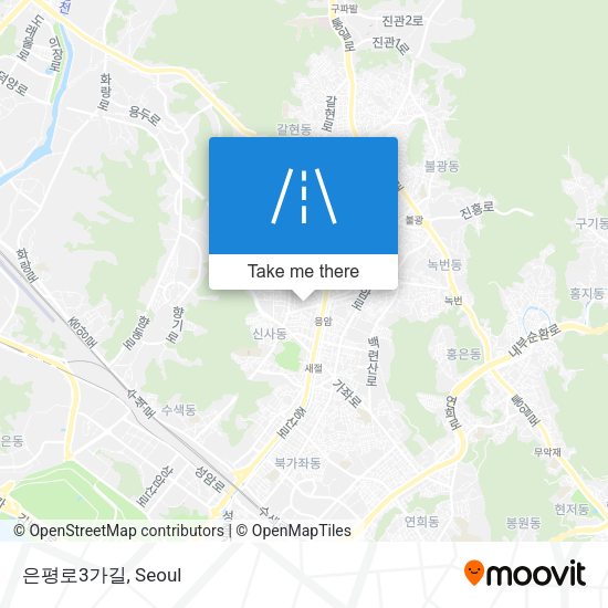 은평로3가길 map