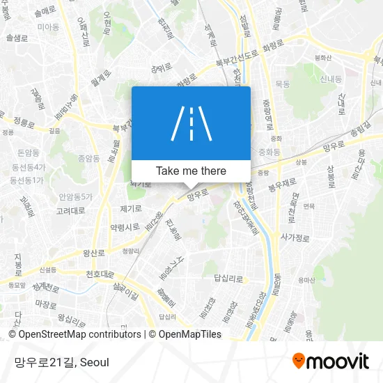 망우로21길 map