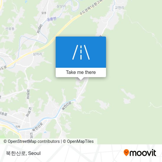 북한산로 map