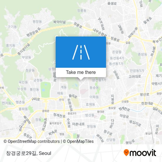 창경궁로29길 map