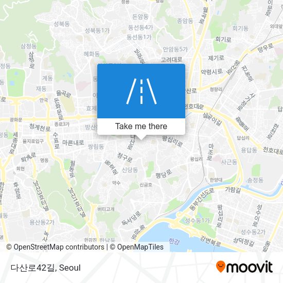 다산로42길 map