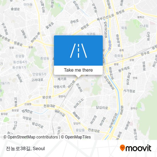 전농로38길 map