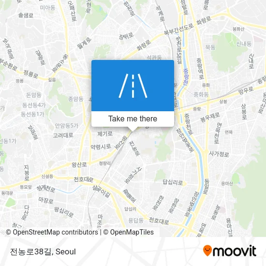 전농로38길 map