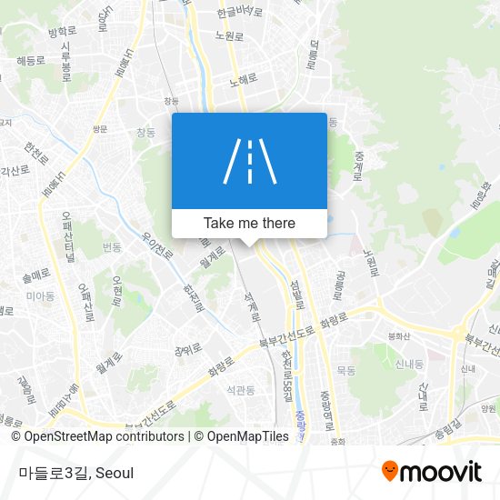마들로3길 map