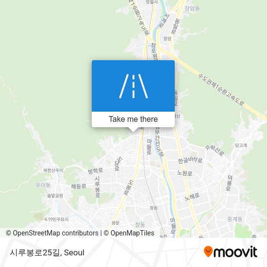 시루봉로25길 map