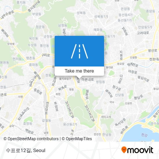 수표로12길 map