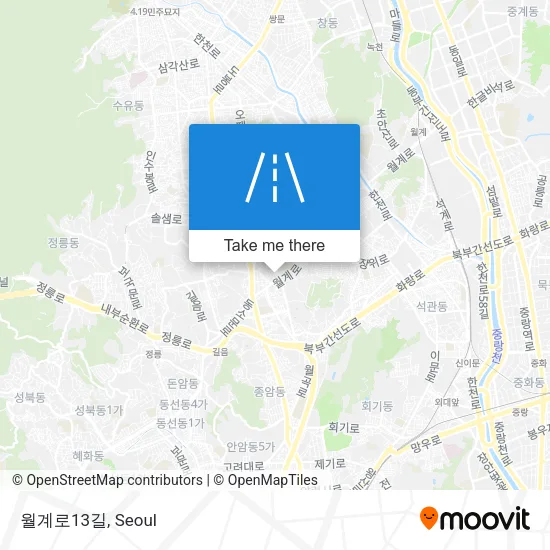 월계로13길 map