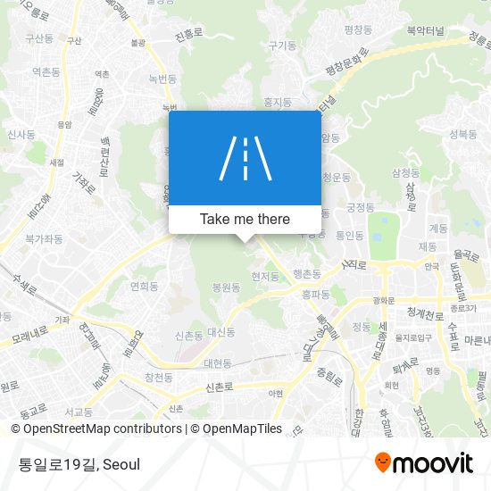 통일로19길 map