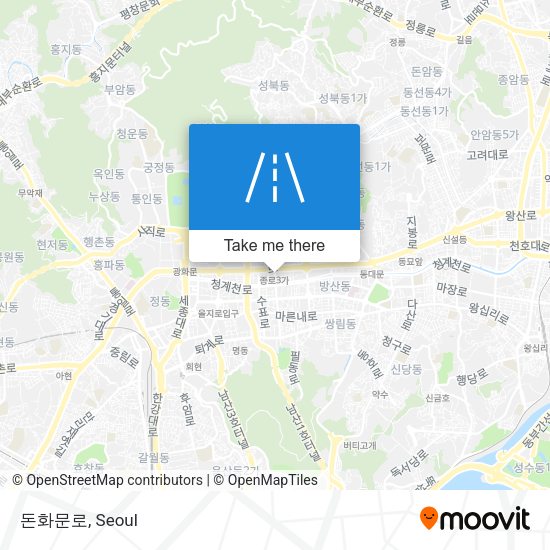 돈화문로 map