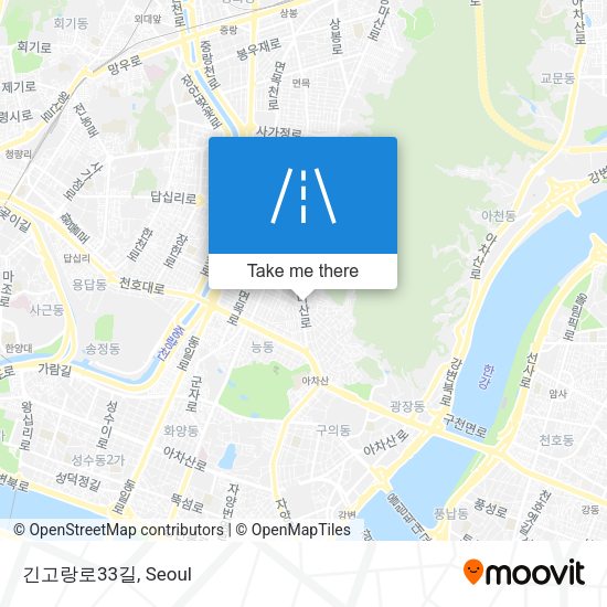 긴고랑로33길 map