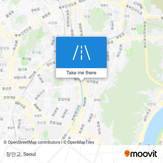 장안교 map