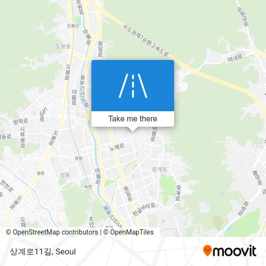 상계로11길 map
