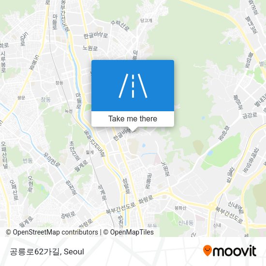 공릉로62가길 map