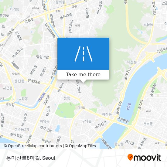 용마산로8마길 map