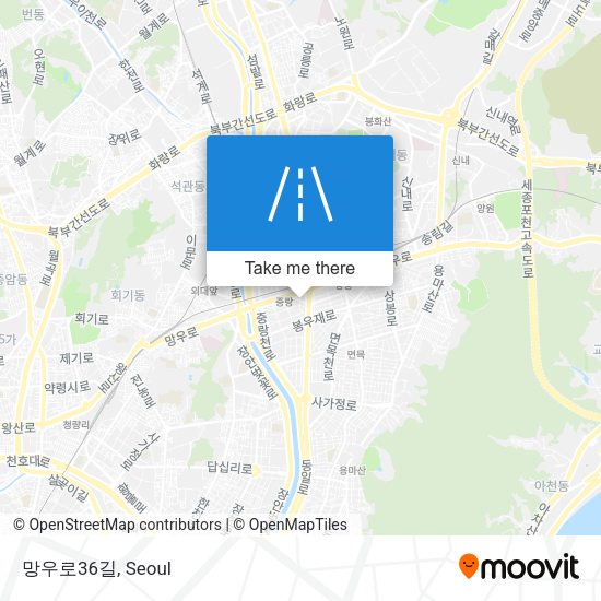 망우로36길 map