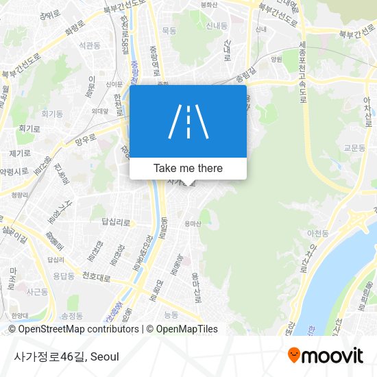 사가정로46길 map