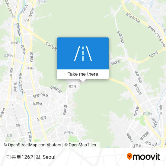 덕릉로126가길 map
