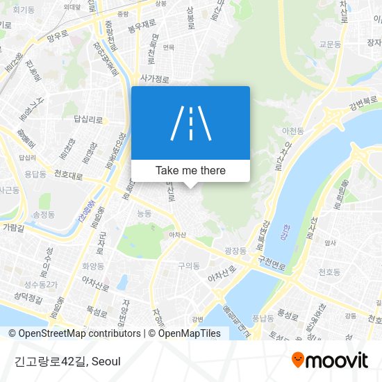 긴고랑로42길 map