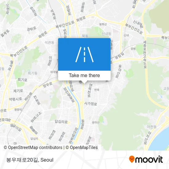 봉우재로20길 map