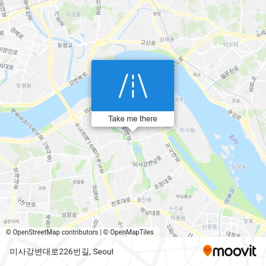 미사강변대로226번길 map