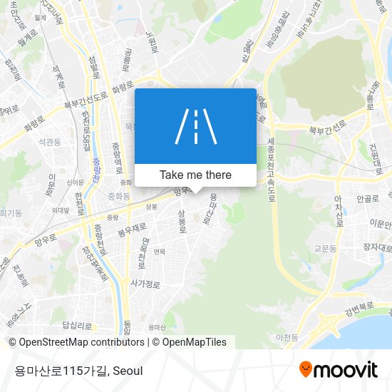 용마산로115가길 map