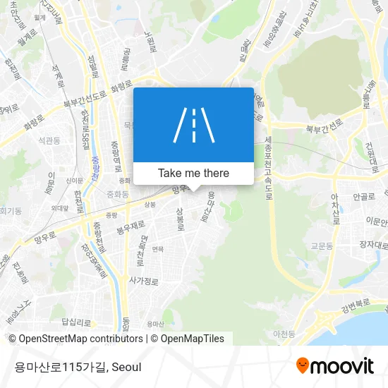 용마산로115가길 map